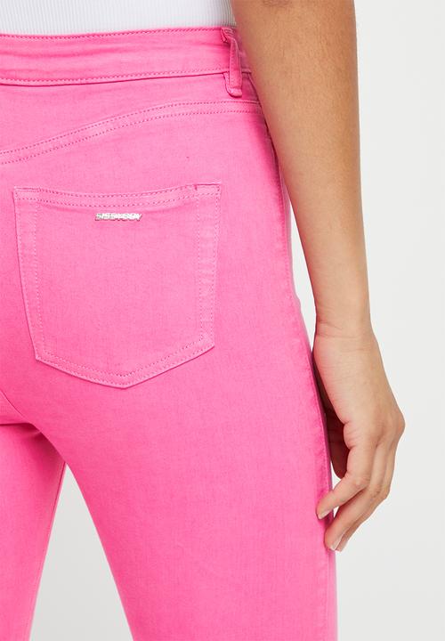 SISSY BOY - Ryder colour denim skinny - magenta