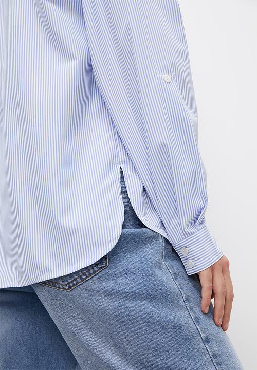 Superbalist - Relaxed shirt - blue stripe