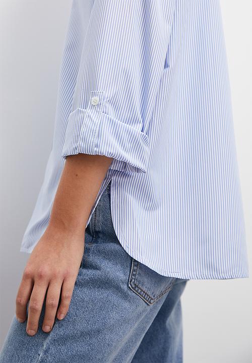 Superbalist - Relaxed shirt - blue stripe