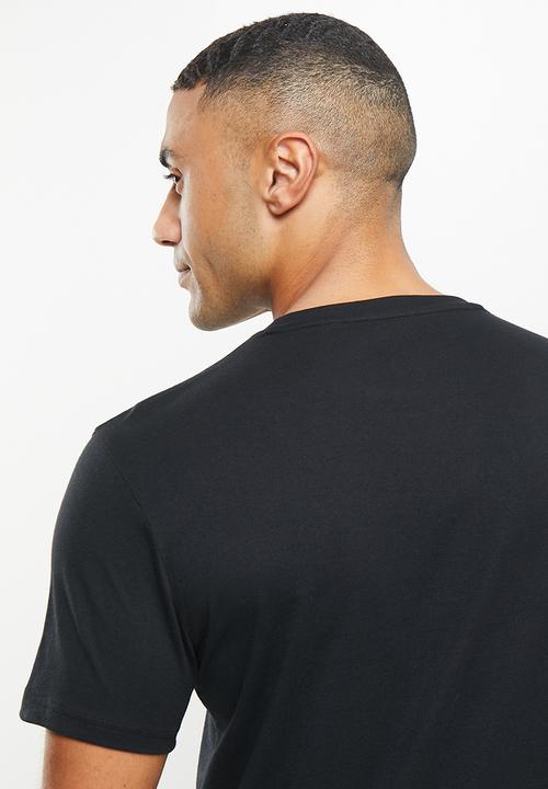 POLO - Men shield printed tee - black
