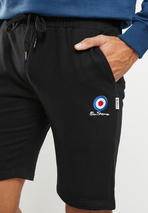 Ben Sherman - Jogger shorts - black