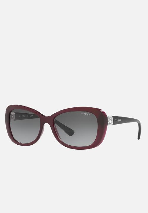 Vogue Eyewear - Vogue Eyewear - 0VO2943SB - Transparent Dark Cherry