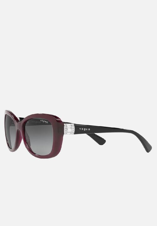 Vogue Eyewear - Vogue Eyewear - 0VO2943SB - Transparent Dark Cherry