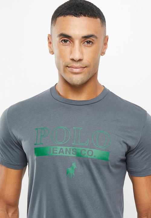 POLO - Men nick short sleeve logo tee - navy