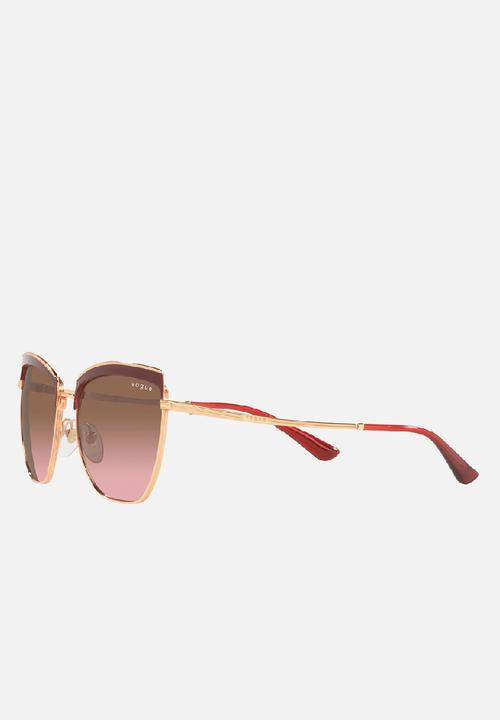 Vogue Eyewear - Vogue 0vo4234s 54 sunglasses - top bordeaux & rose gold