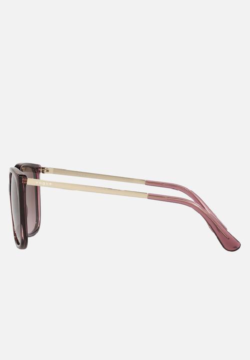 Vogue Eyewear - Vogue 0vo5353s 54 287314 sunglasses- top red on transparent pink