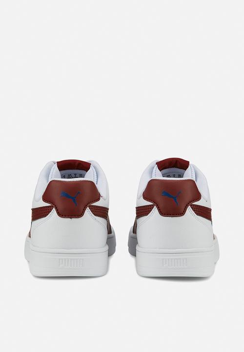 PUMA - Puma caven jr - puma white-intense red-blazing blue