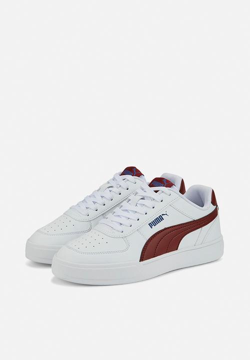 PUMA - Puma caven jr - puma white-intense red-blazing blue