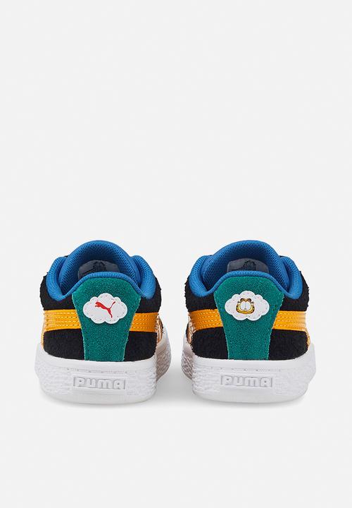 PUMA - Suede garfield ac inf - dark cheddar-celandine-vallarta blue