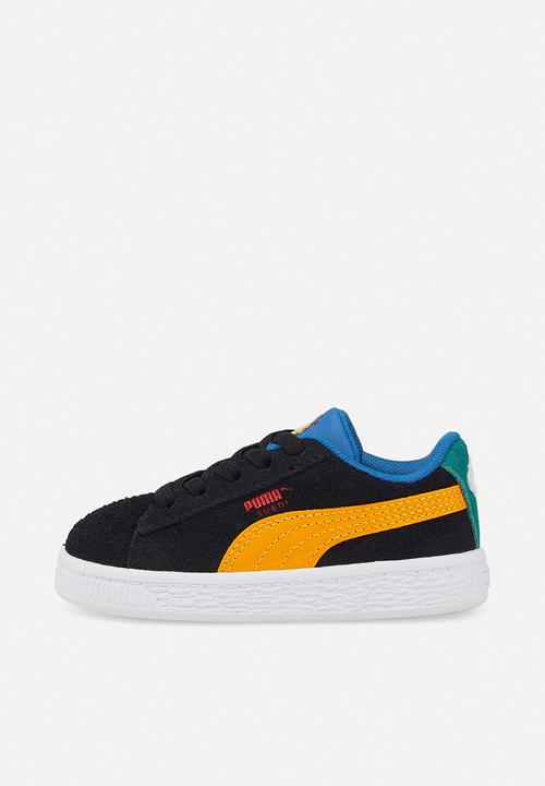 PUMA - Suede garfield ac inf - dark cheddar-celandine-vallarta blue