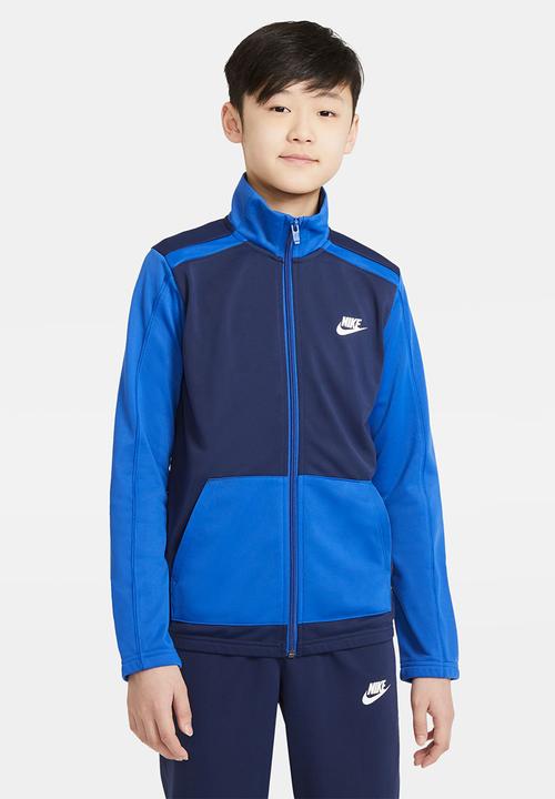 Nike - K nsw futura poly cuff ts - midnight navy/game royal/white