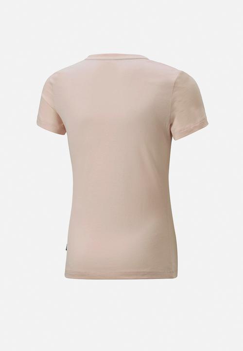 PUMA - Ess logo tee g - rose quartz