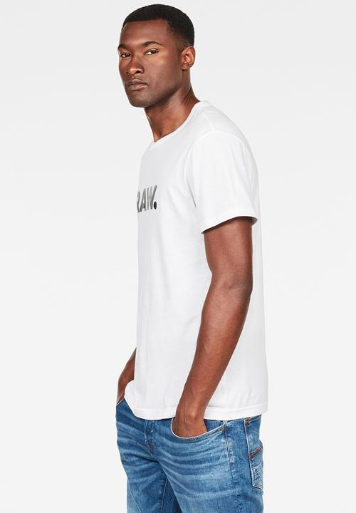 G-STAR - Holorn r t short sleeve - white
