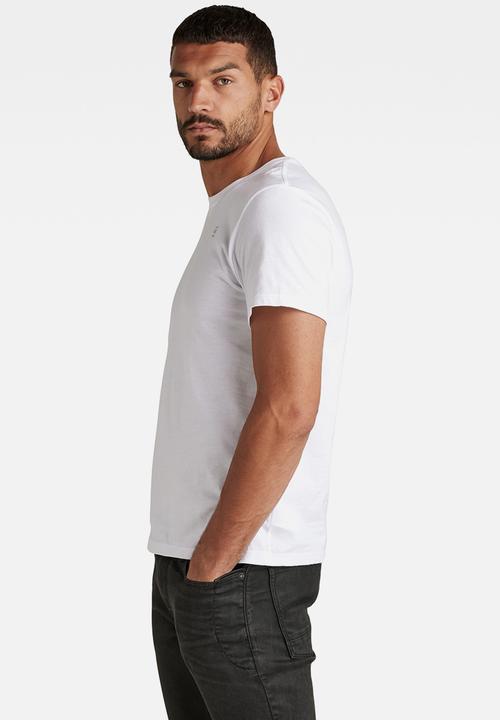 G-STAR - Base-s r t 2 pack white & asfalt
