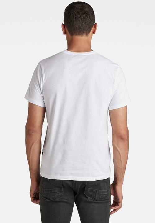 G-STAR - Base-s r t 2 pack white & asfalt