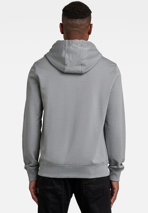 G-STAR - Originals hdd sw long sleeve -n charcoal