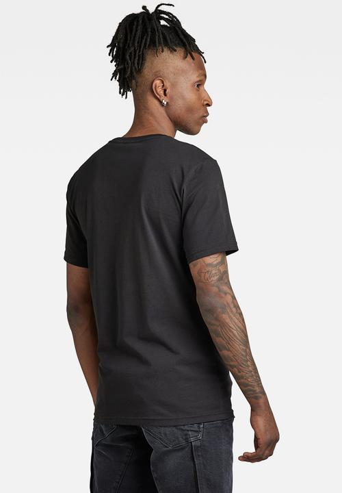 G-STAR - Raw originals slim r t - dk black