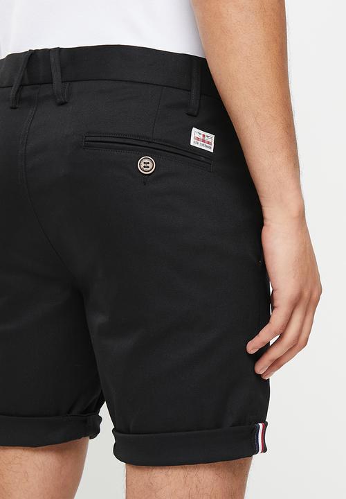 Ben Sherman - Ben sherman chino shorts - black
