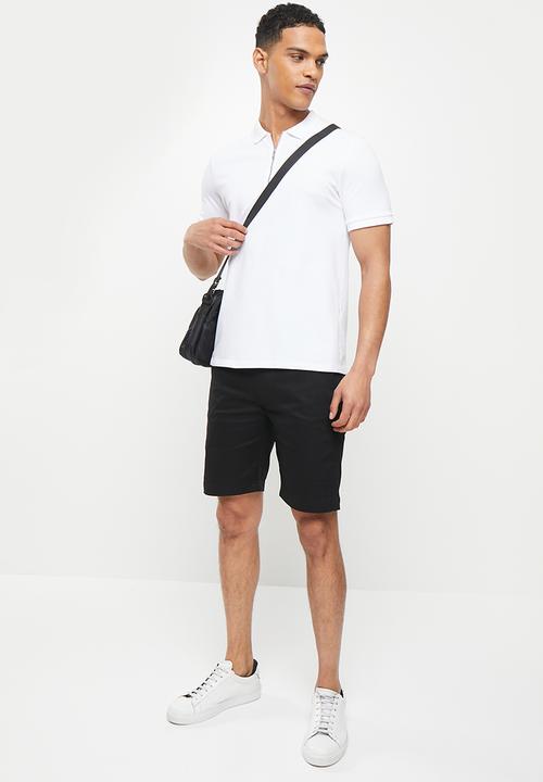 Ben Sherman - Ben sherman chino shorts - black