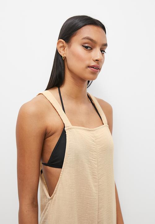 Superbalist - Linen romper - natural