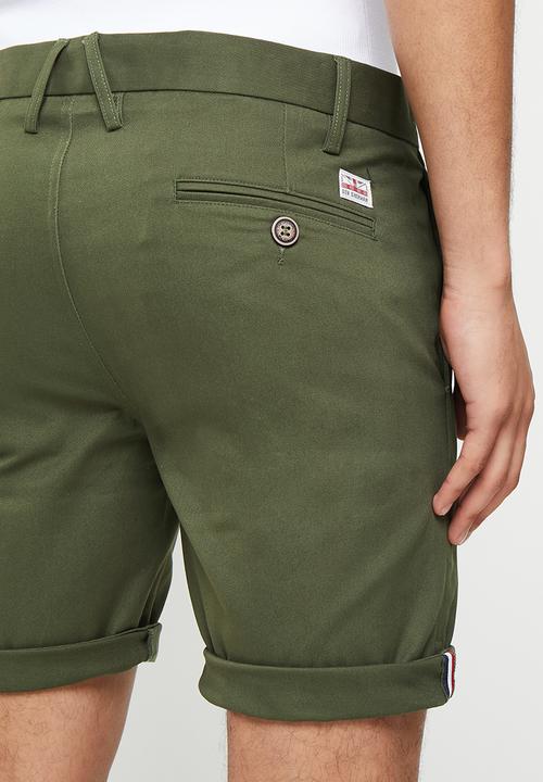 Ben Sherman - Ben sherman chino shorts - olive