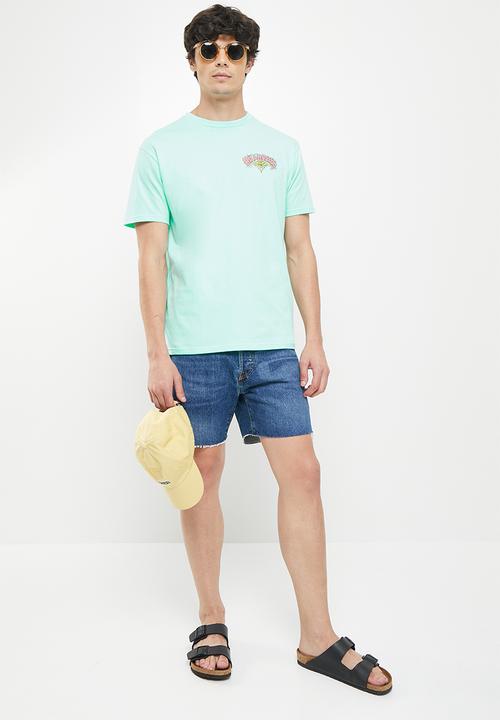 Billabong  - Throwback short sleeve - powder blue