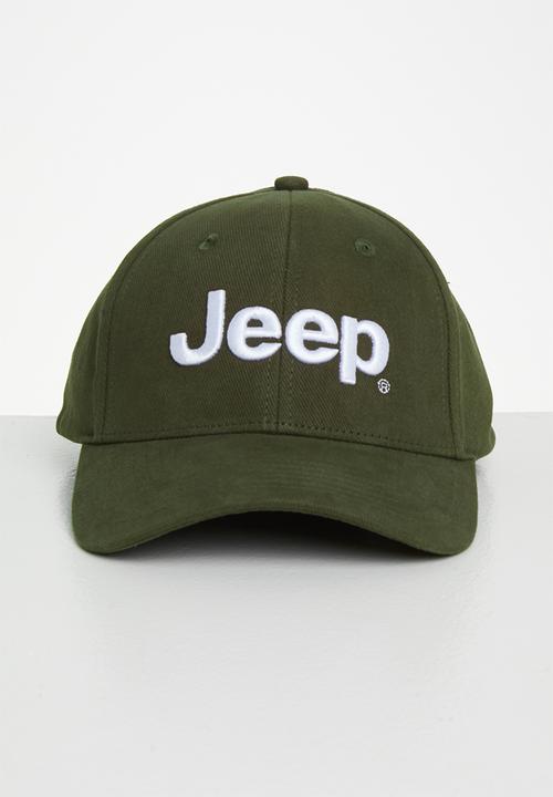JEEP - Basic branded cap - olive