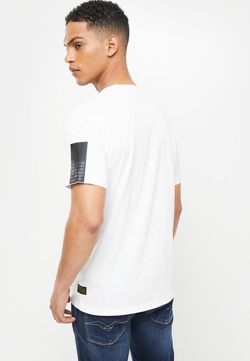 Replay - Replay jersey T-shirt - off white