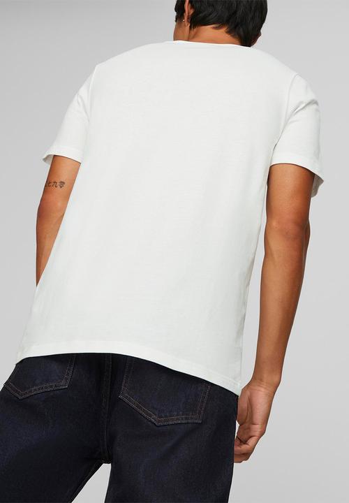 PUMA - Rbr ess sm logo tee - puma white
