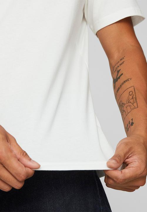 PUMA - Rbr ess sm logo tee - puma white