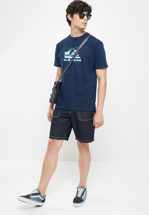 Quiksilver - Omni spaces short sleeve tee - citadel blue
