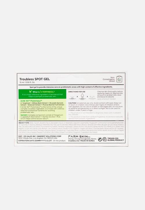 FARMSKIN - Troubless Spot Gel