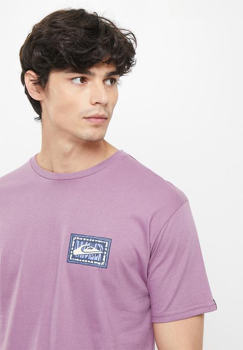 Quiksilver - Echoes in time short sleeve - dusty orchid