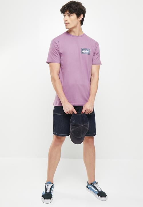 Quiksilver - Echoes in time short sleeve - dusty orchid