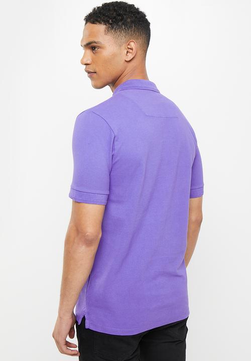 Replay - Replay polo - purple