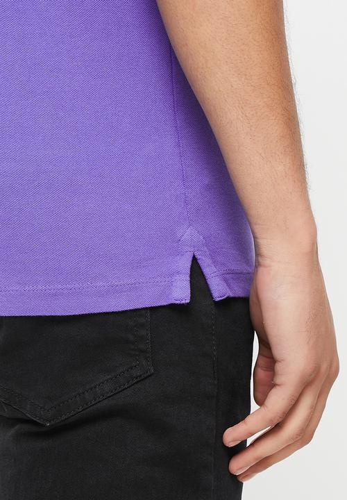 Replay - Replay polo - purple