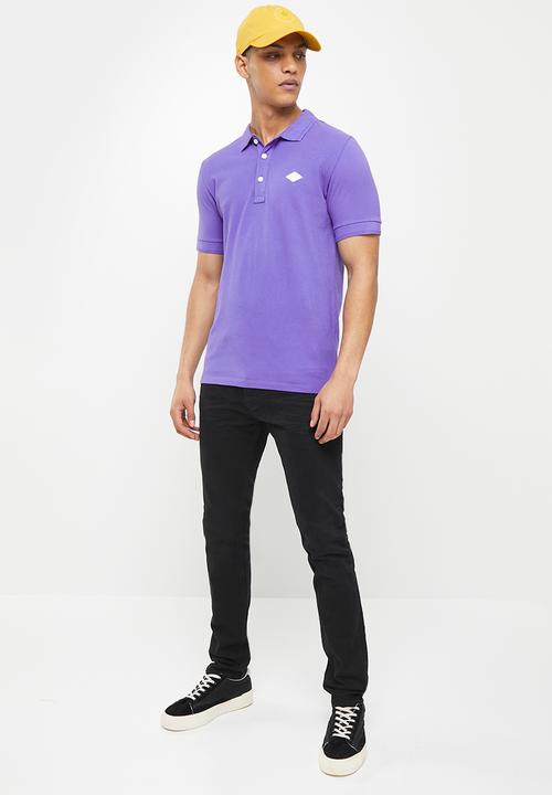 Replay - Replay polo - purple