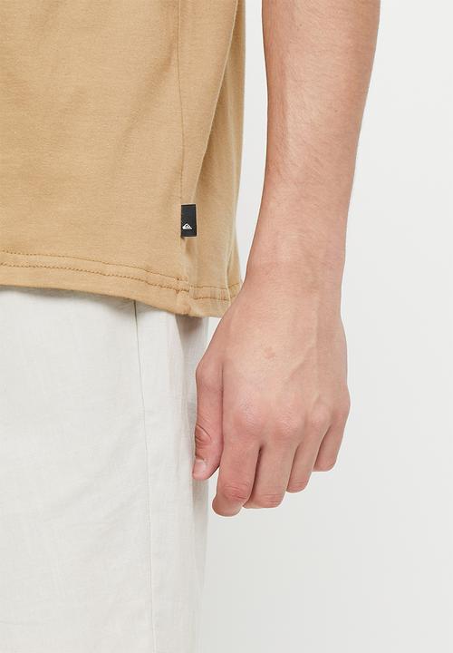 Quiksilver - Essentials short sleeve - tannin