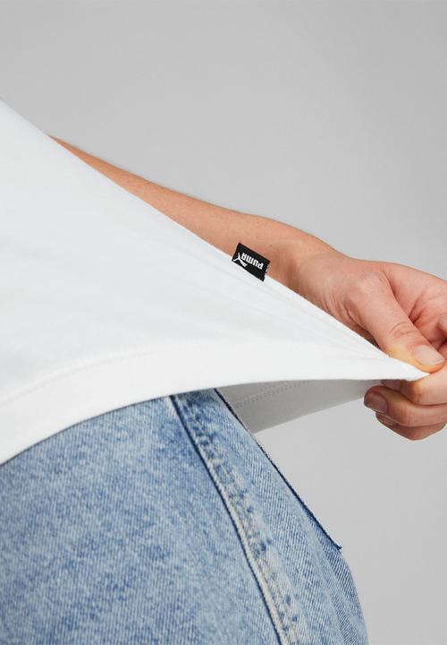 PUMA - Ess+ animal logo tee - puma white