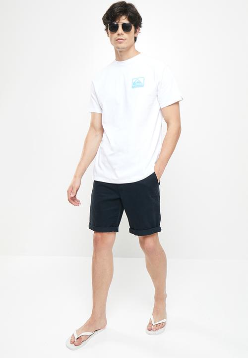 Quiksilver - Out worn short sleeve - white