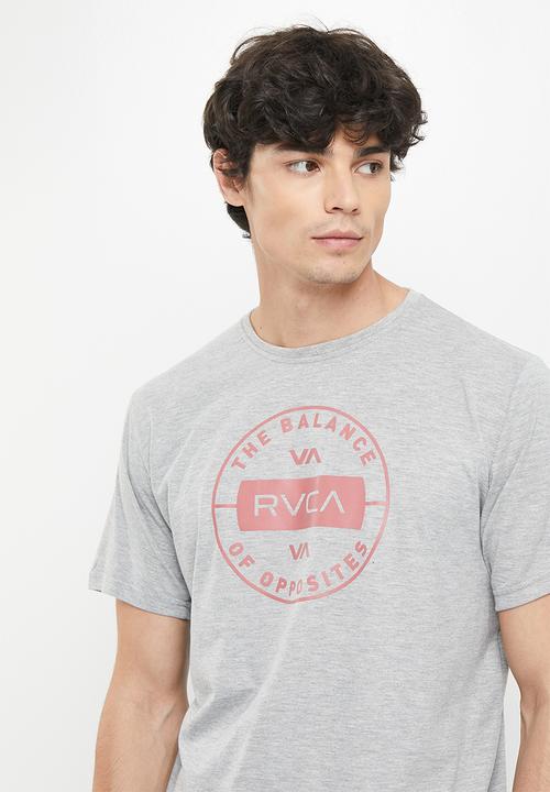RVCA - Navigate short sleeve tee - grey melange