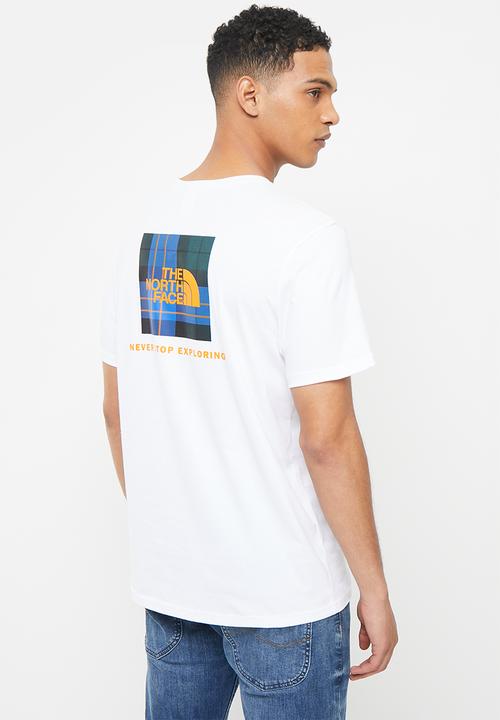 The North Face - M short sleeve redbox tee - white