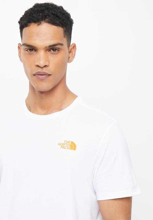 The North Face - M short sleeve redbox tee - white