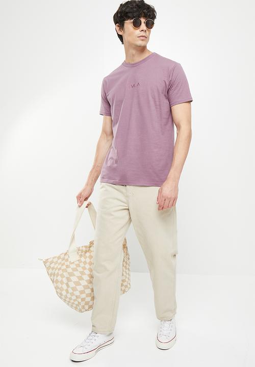 RVCA - Small rvca short sleeve - dusty grape