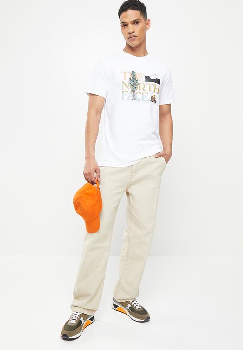 The North Face - M short sleeve graphic tee - white