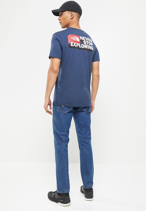 The North Face - M short sleeve nse graphic tee - summit navy