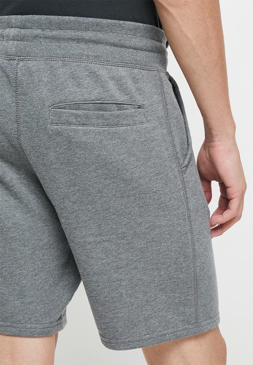 Element - Cornell graphic short - mid grey heather