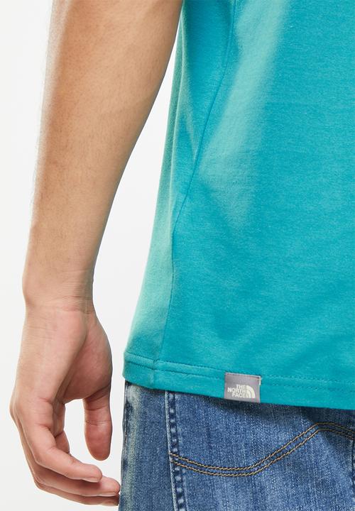 The North Face - M short sleeve redbox tee - harbor blue