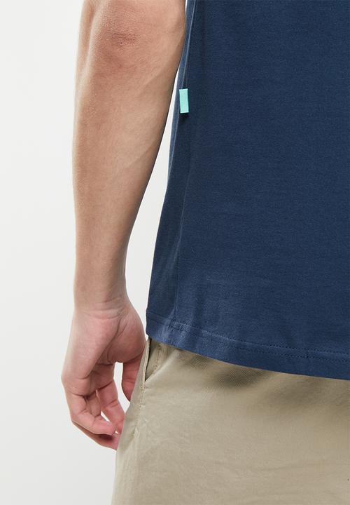 Vissla  - Sunburnt minds short sleeve tee - dark denim
