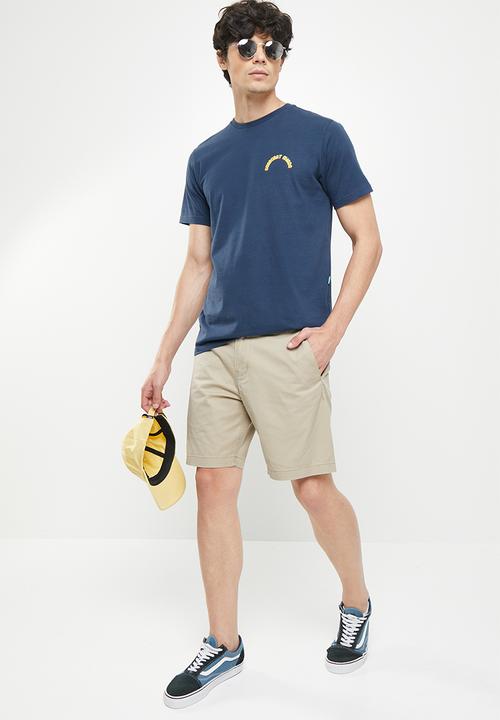 Vissla  - Sunburnt minds short sleeve tee - dark denim